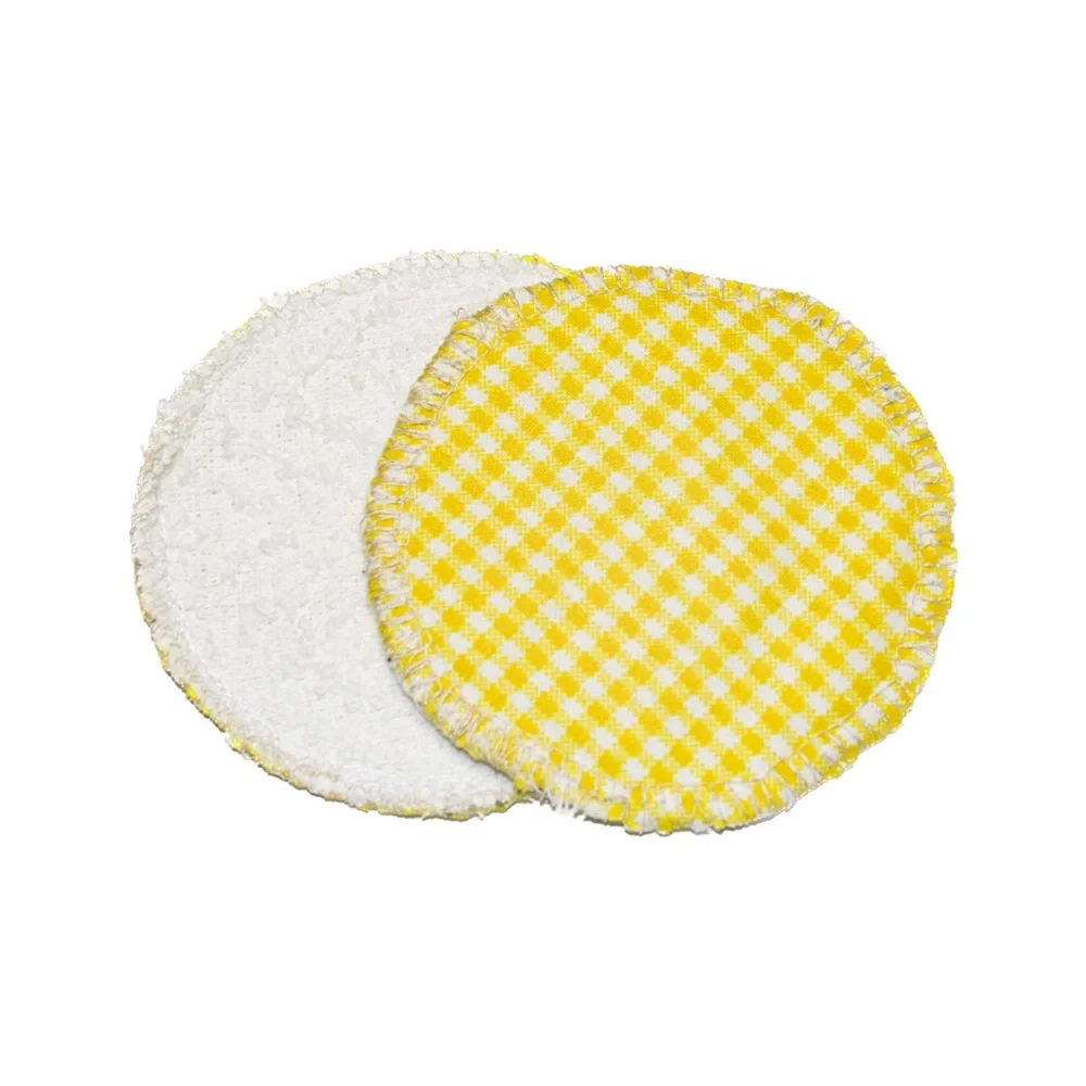 Reusable Terry Cloth Facial round with Cotton Fabric (set of 10)